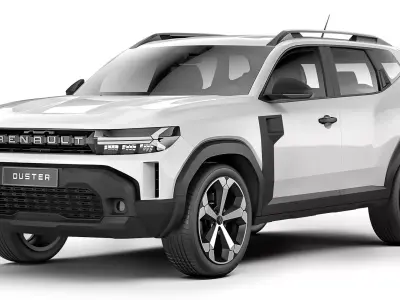 Renault Duster 2024 3D model