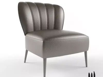 Brabbu Dalyan armchair 3D model