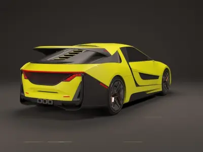 Cayper concep car 3D model