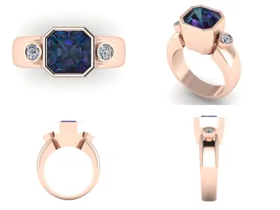 Ring od 18 3D print model