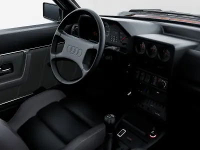 Audi - 1980 - Sport Quattro 3D model