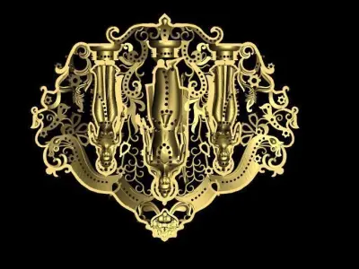 temple jewellery 3D print model