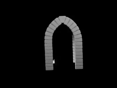 Small Arch Tunnel  3D model