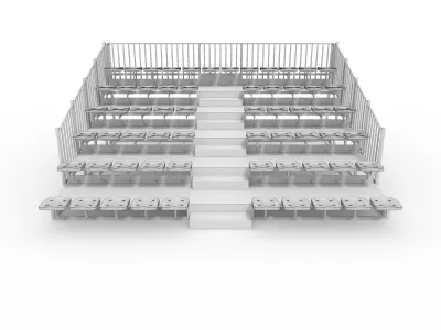 Bleachers 21 3D model