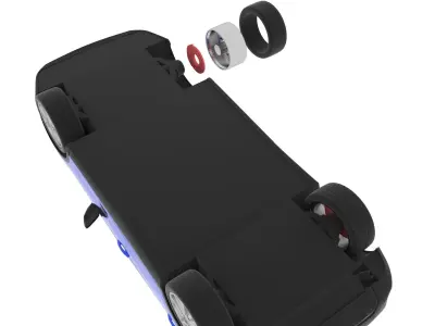 Nissan Qashqai 2013-2018  3D Printable Model 3D print model