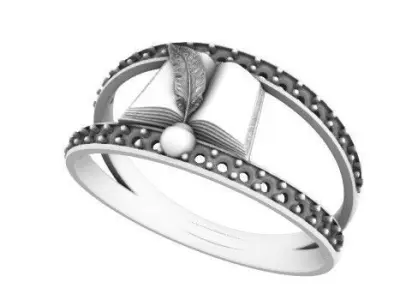 anillo de graduacion  3D print model