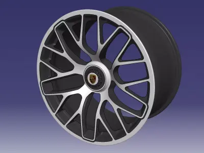 WHEEL Porsche 3D model