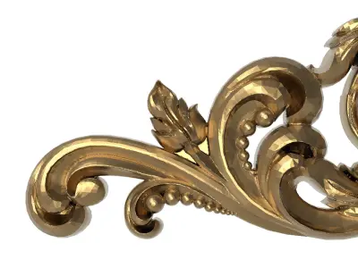  decorative pattern ready for 3D printing 3D model 425