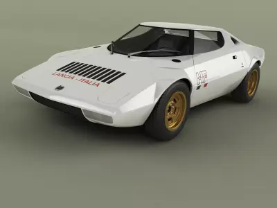 Lancia Stratos HF Prototype  3D model