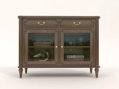 Classic European style Cabinet Collection 7 3D model