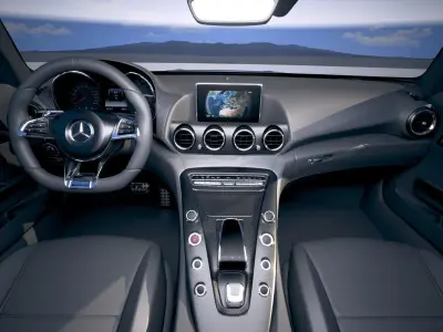 Mercedes AMG GT-R 2020 3D model