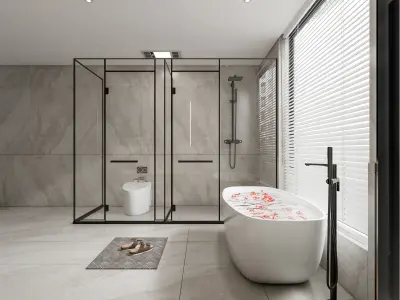 Bathroom 86 3D model