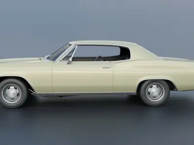 Chevrolet Caprice 1966 3D print model