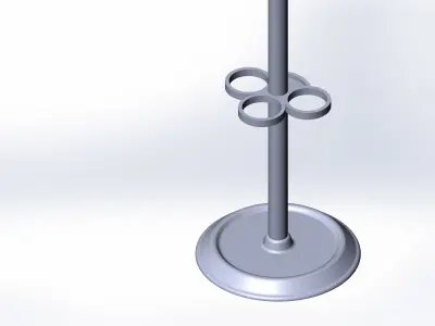 Hanger Cactus 3D model Free 3D model