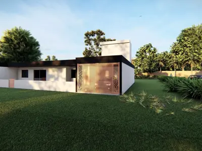 house 4 bedroom 3D model
