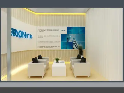 Exhibition - Area - 12X12-3DMAX2009-04 3D model