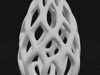 Lattice Lantern 3D print model