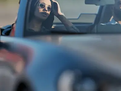 Humano Car Passenger Woman 2011-4 3D model