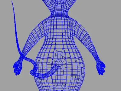 Mouse Ratatui 3D model