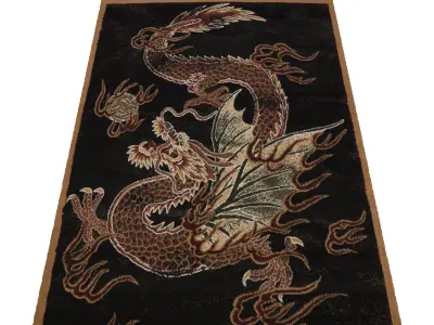 Rug Set 996 3D model