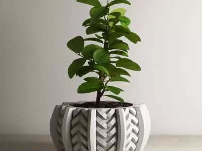 pot g66 3D print model  3D print model