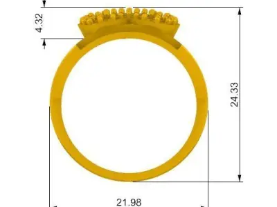 Anillo De Oso Tous Tous Bear Ring SM 3D print model