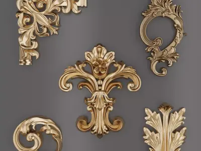 Trim Ornament 76 3D model