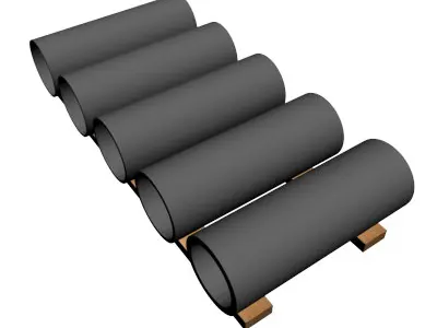 8in Pipe 3D model
