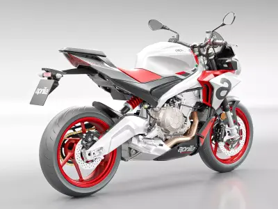 APRILIA TUONO 660 2021 Low-poly 3D model