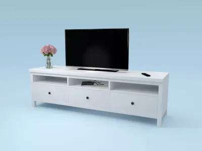 Hemnes TV Board 3D model