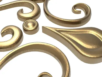  decorative pattern ready for 3D printing 3D model 311