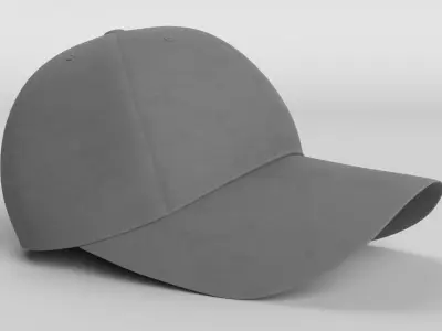 Baseball Hat 2 Low-poly 3D model