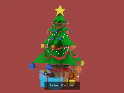 Xmas elements vol2 3D Model Collection