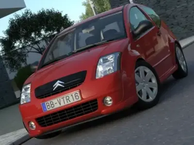 Citroen C2 2004 3D model