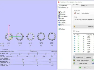 Eternity diamond ring 4 mm gems seT 3D print model