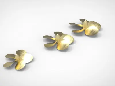 RC boat Propeller 3D print model