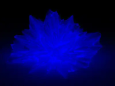 Glowing Crystal  Low-poly 3D model