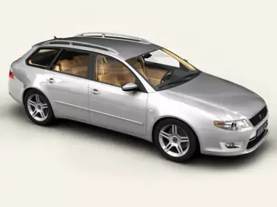 Generic Car Station Wagon 3D model