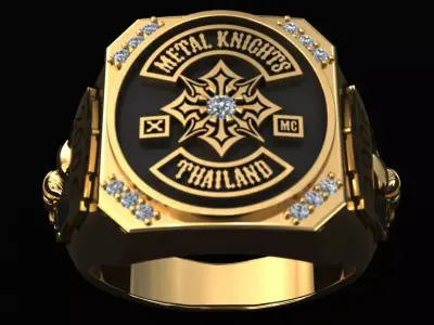 Harley-Davidson Ring Code-CGH001 3D print model