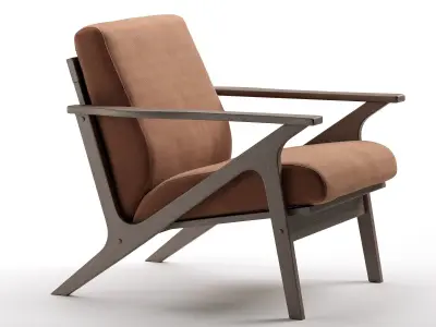 ARMCHAIR Omax Decor Zola Mid 3D model