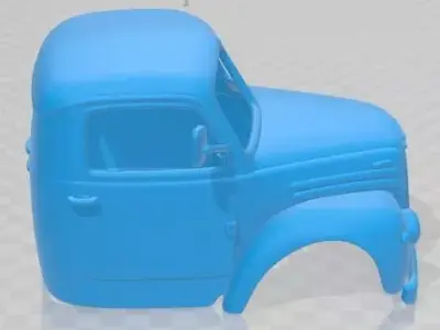 Ebro B 35 1962 Printable Body Cabin Truck 3D print model