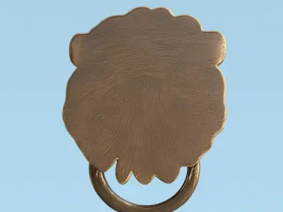 Lion head model 3D model