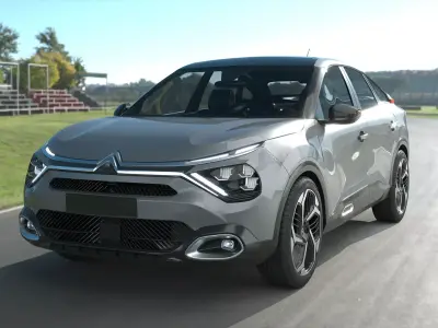 Hatchback Citroen C4 2024 3D model