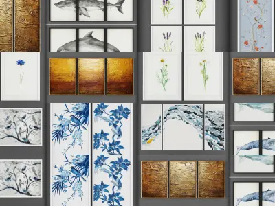 Collection of Picture Frames - 20 sets