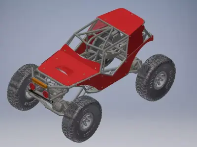 Buggy Rock Crawler 3d model 3D model