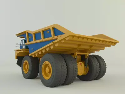 Big Mining Truck 3D model