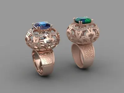 JEWELRY RING   o25 3D print model
