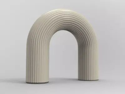 Lucvo Table Lamp Low-poly 3D model
