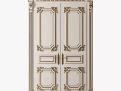 Classic Doors 11 3D model