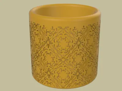 Antique Style 3D Vase Model for Indoor and Outdoor Use 3D print model